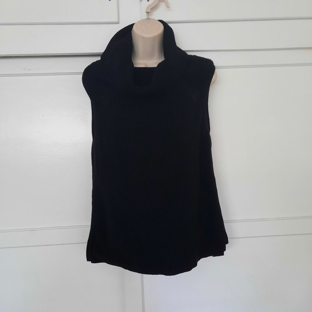Sleeveless Cowl Neck Sweater